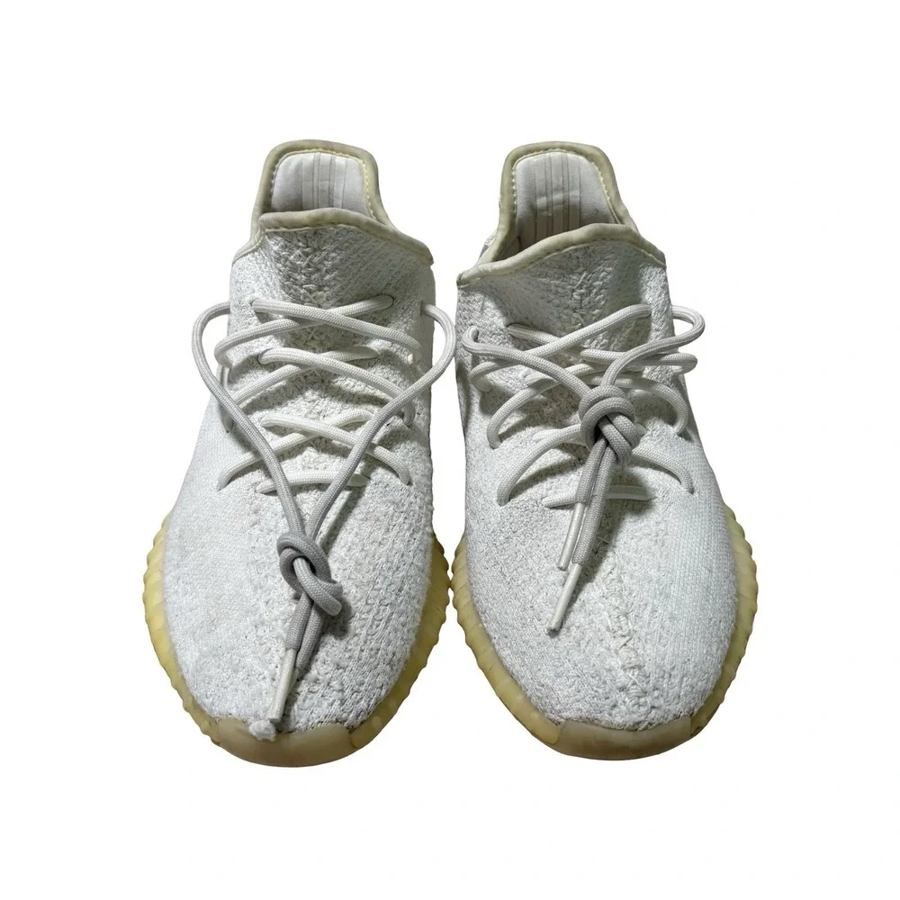 Adidas Yeezy Boost 350 V2 Cream White Triple White Size 9 Men's USED